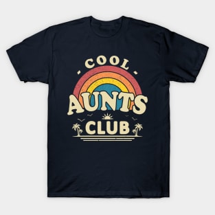 Cool Aunts Club Vintage Sunset T-Shirt